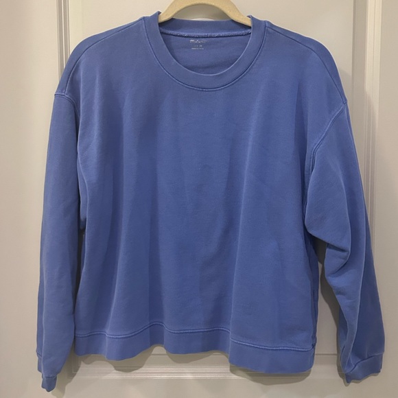 Madewell Tops - Madewell blue sweatshirt